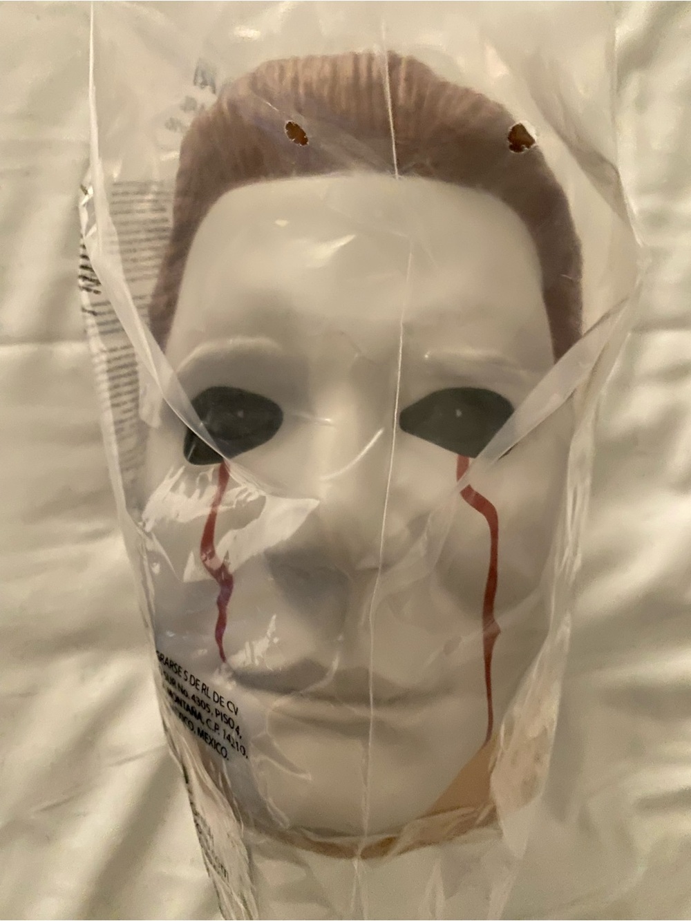 Michael Myers Mask Halloween II Popcorn Bucket New Horror Mint Rare